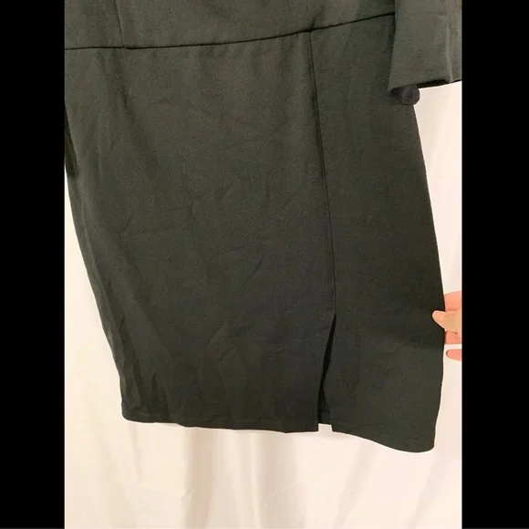 NWT $352 ABS by Allen Schwartz‎ Off-the-Shoulder Cocktail Dress [SZ Large ]